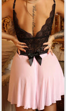 Load image into Gallery viewer, Nylas Black and Rose Babydoll
